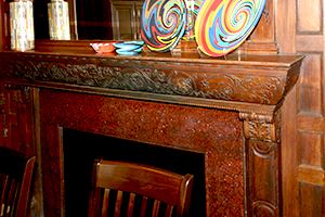 Restoration of fireplace